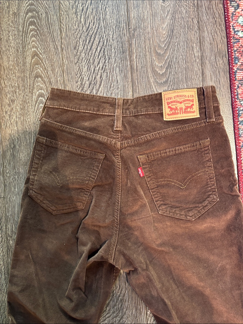 Levi’s Brown Corduroy Flared Pants - Picture 3 of 3